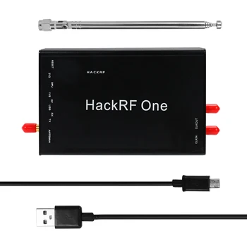 

For HackRF One Software Defined Radio RTL SDR 1MHz-6GHz 8Bit Quadrature with FM Antenna and USB Cable