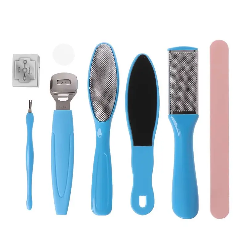 

8Pcs/Set Foot Care File Dead Hard Skin Callus Remover Scraper Pedicure Tools Kit X5XC