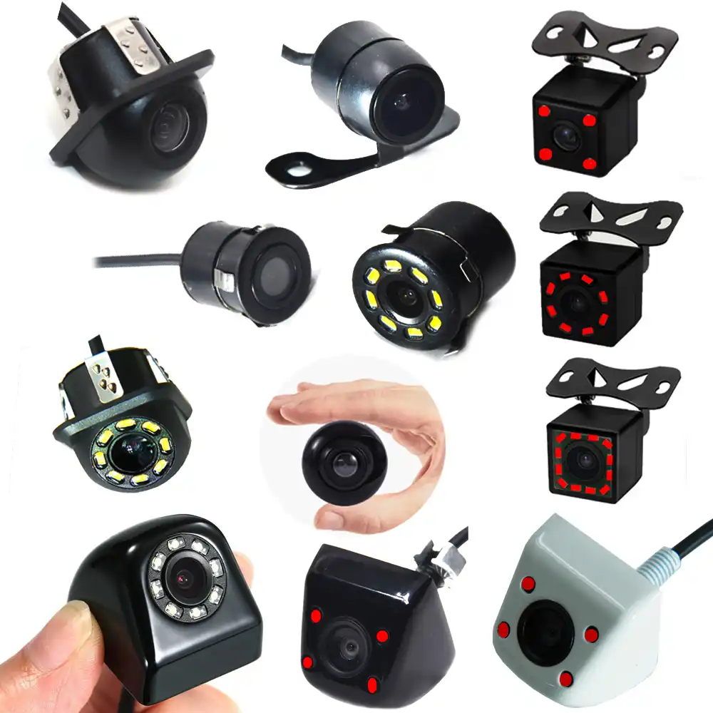 ZIQIAO Car Rear View Camera IR Night Vision Universal HD Waterproof Infrared Reverse Parking