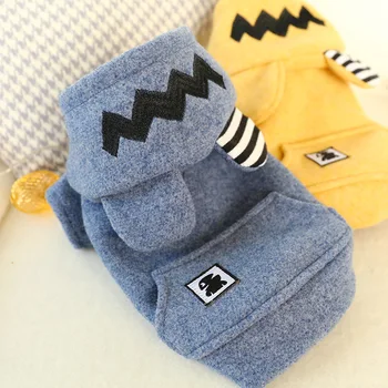

Cute Dog Jacket Sweater for Small Dogs Winter Warm Pet Clothes for Yorkies Chihuahua Hoodies Puppy Cat Coat Pets Clothing Outfit