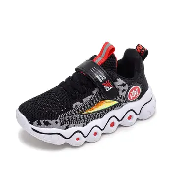 

2020 spring and autumn new boys and girls sports shoes big / middle kids mesh breathable non-slip casual shoes running sneaker