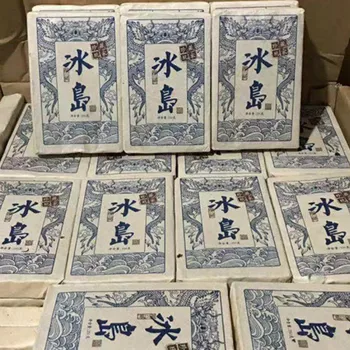 

2020 Yunnan Mengku Bingdao Old Tree Sweet Rhyme Raw Pu'er Tea 250g Tea Brick for Cellulite and Promote Digestion