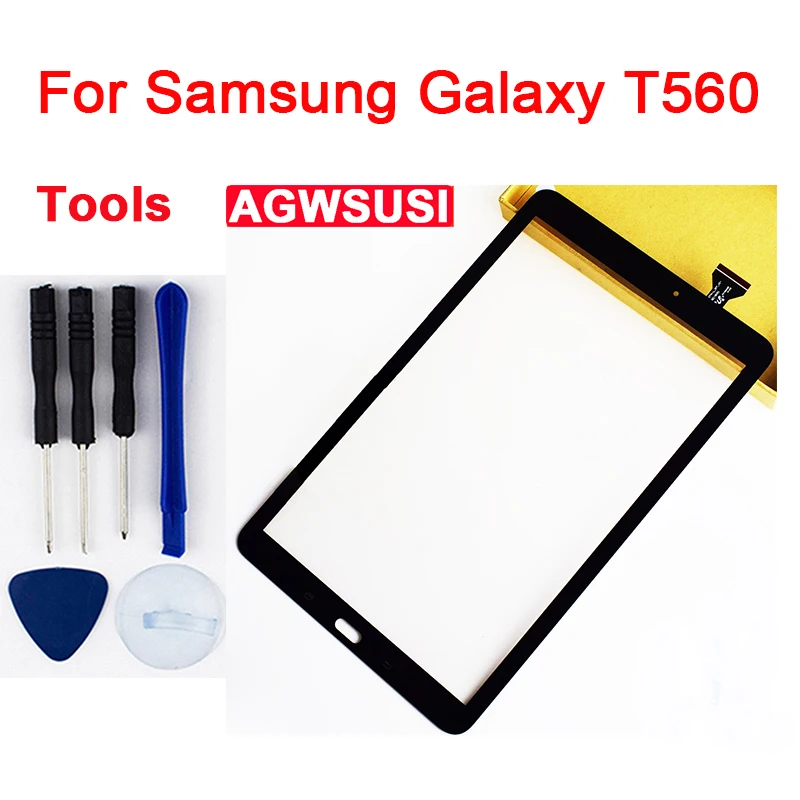 Протестированная Замена для samsung Galaxy Tab E 9,6 SM-T560 T560 T561 сенсорный экран дигитайзер Сенсорное стекло