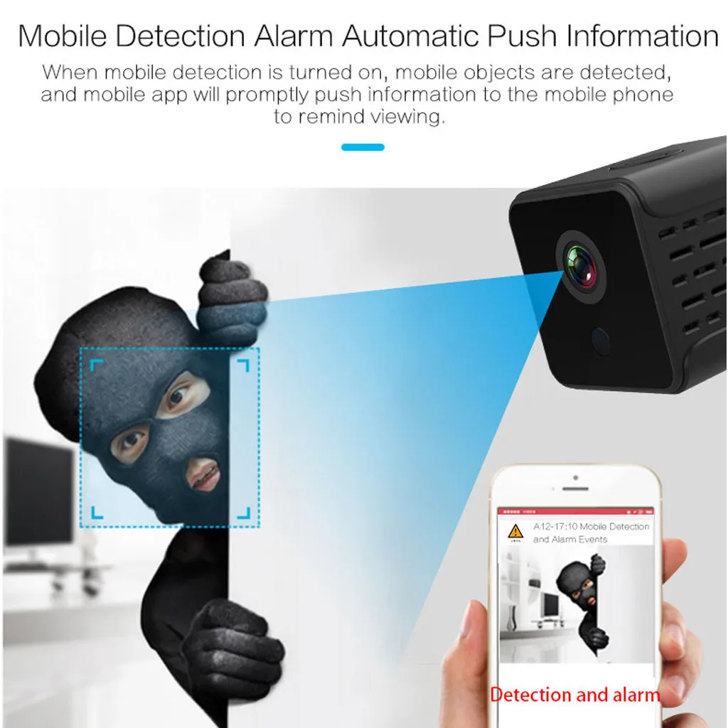 Camsoy Mini A12 камера DVR с дистанционным управлением, ночное видение, WiFi, HD 1080P камера, мини камера, Wifi, безопасность, микро умная домашняя камера безопасности