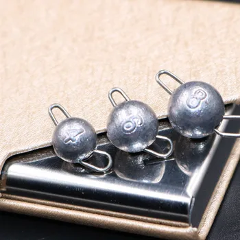 

2pcs/lot 4g 6g 8g 10g 12g Jig Head Lead Deep Water Bullet Weight Soft Lure Baits Texas Fishing Tackle Accessories