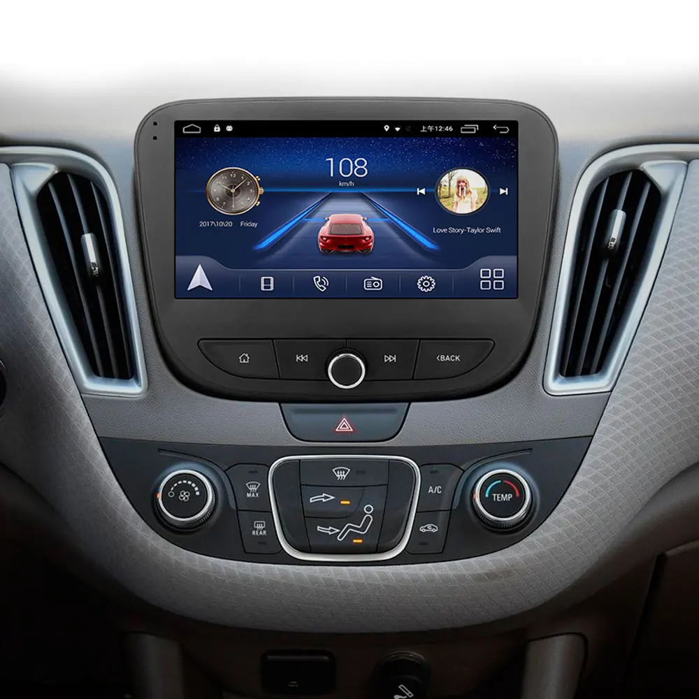 Android 9,0 система автомобиля ips сенсорный экран стерео для Chevrolet Malibu XL лет плеер стерео