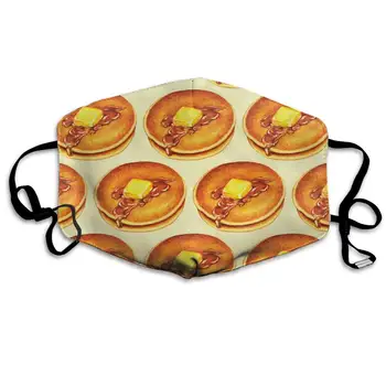 

Comfortable Two Layer Dust Mask, Soft Delicious Donut Face Mask Cover Mouth for Adults and Teens