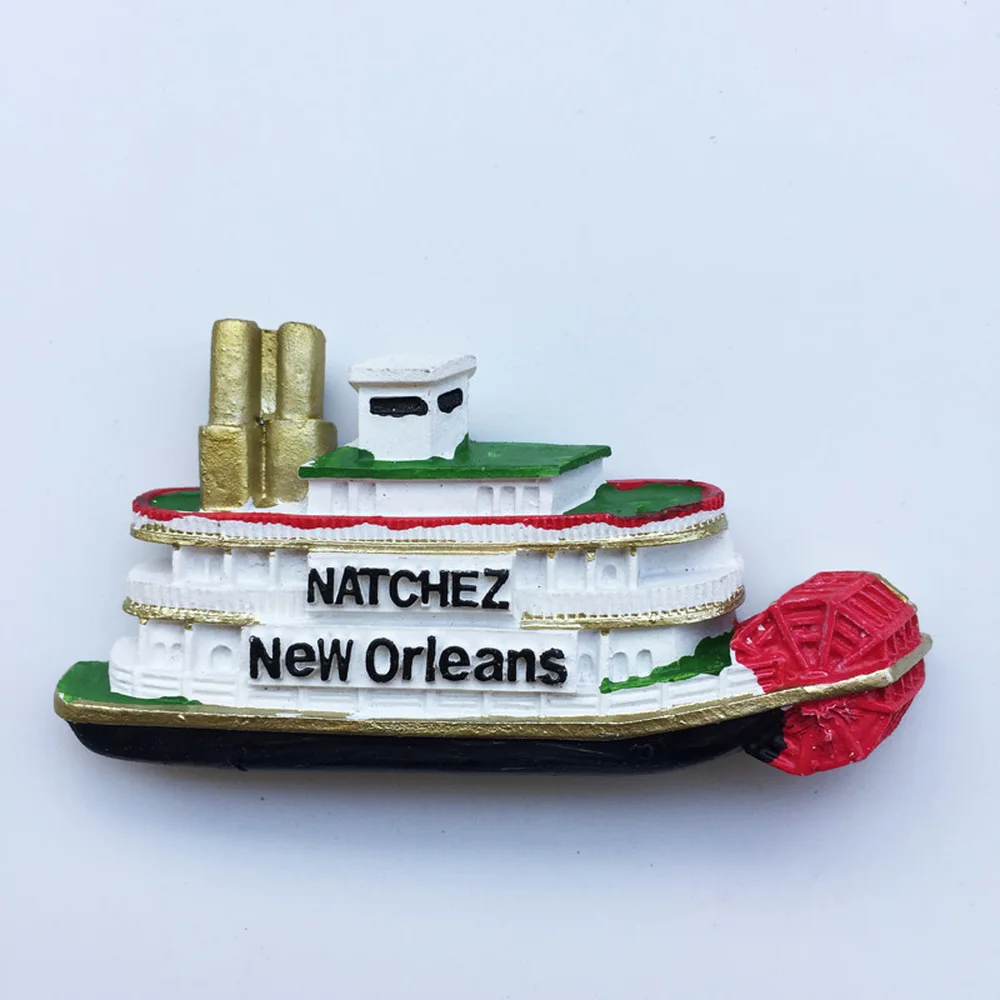 BABELEMI США Орлеан Natchez steamshiper магнит на холодильник сувенирные магниты декоративный магнит для холодильника magnesy na loduke