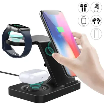 

Wireless Charge Stand 10W Wireless Charger For iPhone 11 Fast Charging Dock for iPhone Set Samsung Set