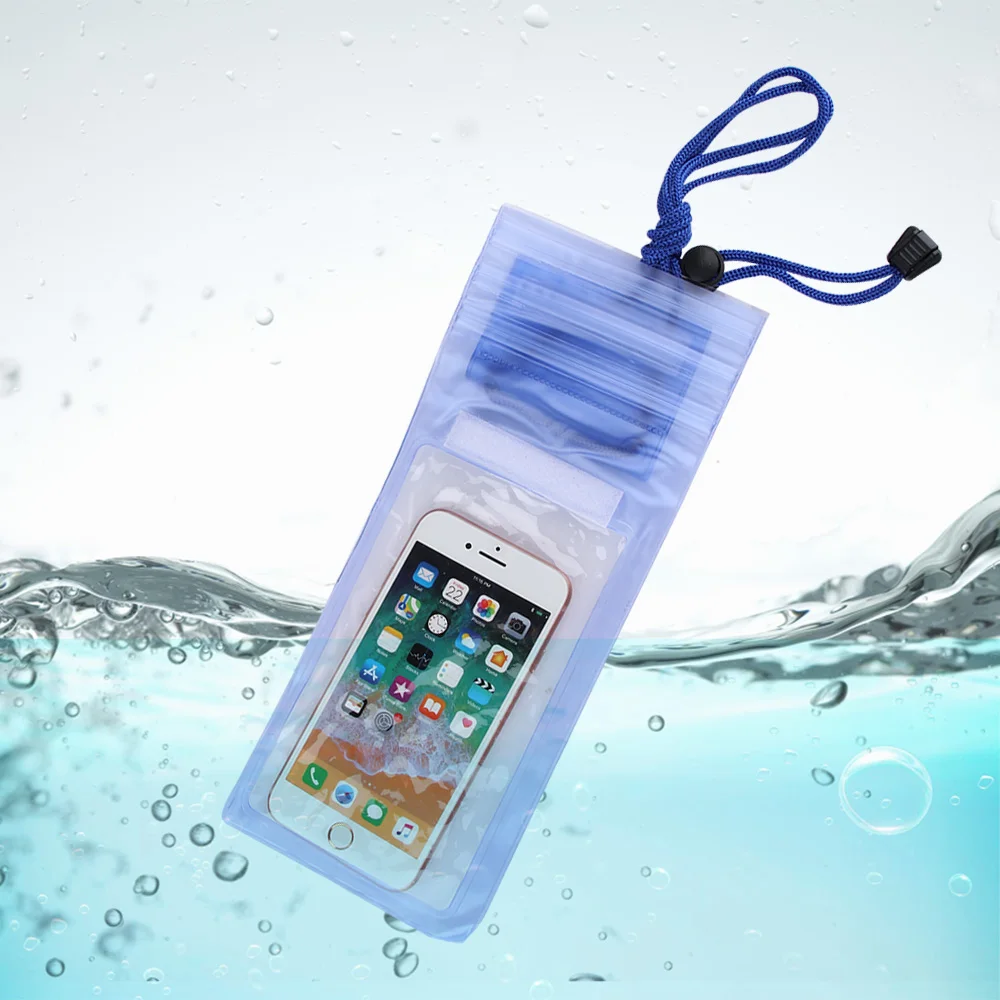 1Pcs Cell Phone Case Cover Under Water Proof Dry Pouch Bag Case PVC Sport Convenient Cover Protector Holder For Cell Phone