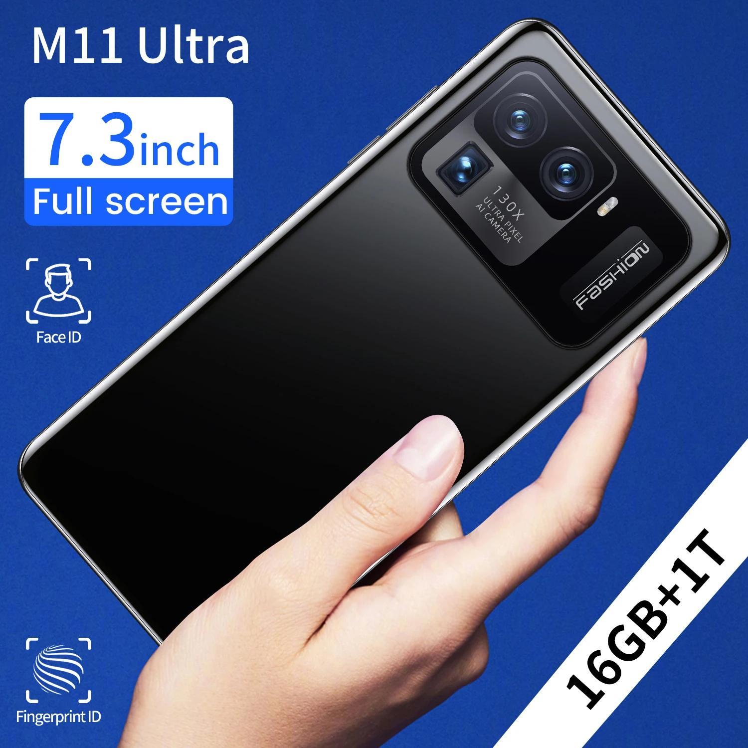 2021 M11 ультра смартфон 16 ГБ + ТБ Android 6800 мАч Qualcomm Snapdragon 888 4G/телефон с двойной картой