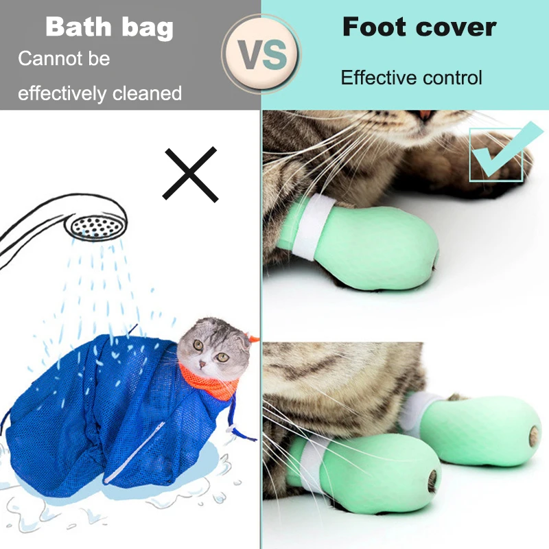 Многофункциональная обувь для ухода за кошками SUPREPET нескользящая накладка на