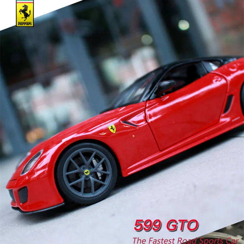 Bburago 1:24 Ferrari enzo модель автомобиля литье под давлением Металлическая Модель Детская игрушка бойфренд подарок имитация сплава автомобиль коллекция