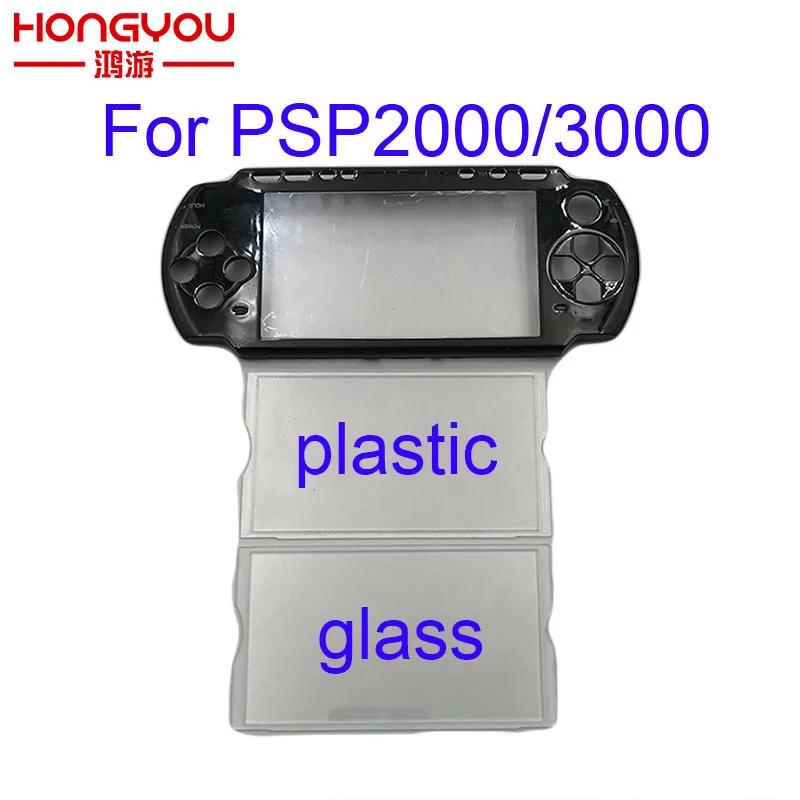 Original Size Glass Plastic Lens Mirror Cover for Screen Protection - Clear