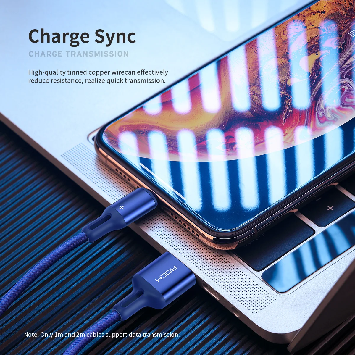 ROCK кабель для iPhone 11 XS Max XR X 8 7 Plus, шнур для быстрой зарядки и синхронизации данных для ipad, USB кабель для зарядки мобильных телефонов, зарядный шнур