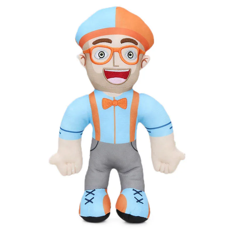 5 Обучающие Blippi плюшевые куклы 30-32 см мягкие игрушки куклы для детей ясельного возраста Blippi шляпа Косплэй Опора подарок для ребенка