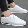 White Leather Sneakers Boys Sport Vulcanized Shoes Men Comforthable Spring Sneakers Mens Casual Shoes ► Photo 2/6