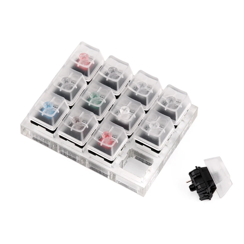 Акриловый прибор для проверки клавиатуры пластиковый пробоотборник Keycap для переключатели Cherry MX