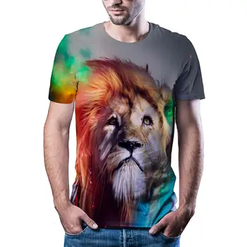 

2020Hottest 3D printing T-shirt tiger leisure sports top t-shirt men / women hip hop street style T-shirt cool men's top xxs-6xl