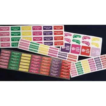 

School labels