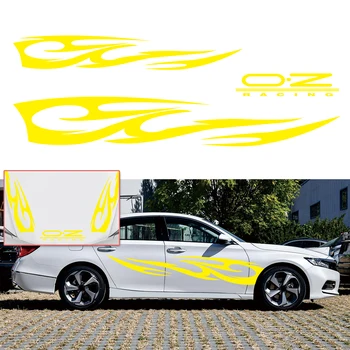 

Accessories Car Sticker Exterior.Full Body Flame Design Decoration Waterproof