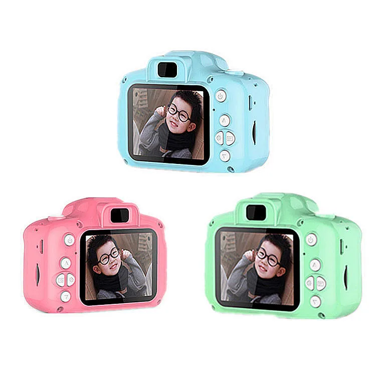Mini Kids Digital Camera 2.0 Inch LCD Camcorder 2 Million Pixels 4x Zoom Child Girl Boy Birthday Gift Christmas | Электроника