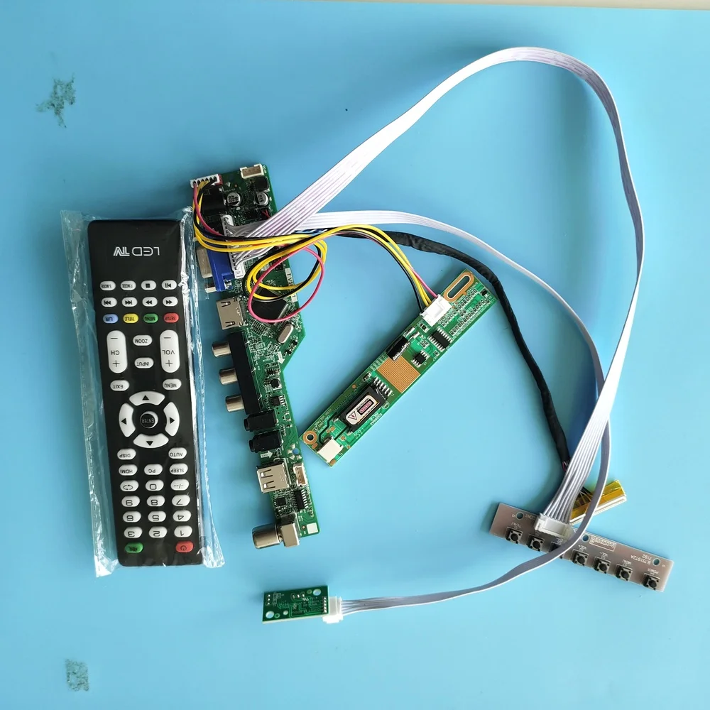 Для LP154W02-B1K4/B1K5 модуль ТВ AV материнская плата контроллера 30pin 1 лампы 15 4