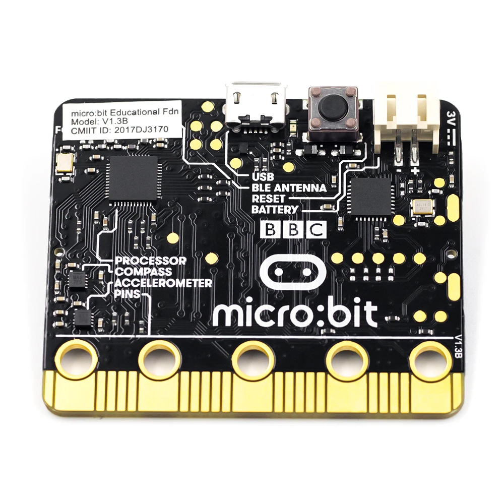 BBC micro: бит NRF51822 Bluetooth ARM Cortex-M0, микроконтроллер с детектором движения, компас, светодиодный дисплей