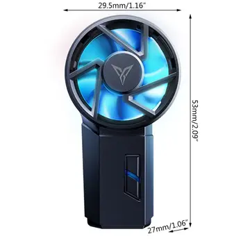 

Flydigi Beewing PRO Mobile Phone Radiator Game Handle With Physical Cooling Fan M0XB