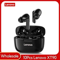 10 sztuk/partia oryginalny Lenovo XT90 TWS Bluetooth słuchawki (6 miesięcy gwarancji usługi) bezprzewodowe słuchawki hurtowych