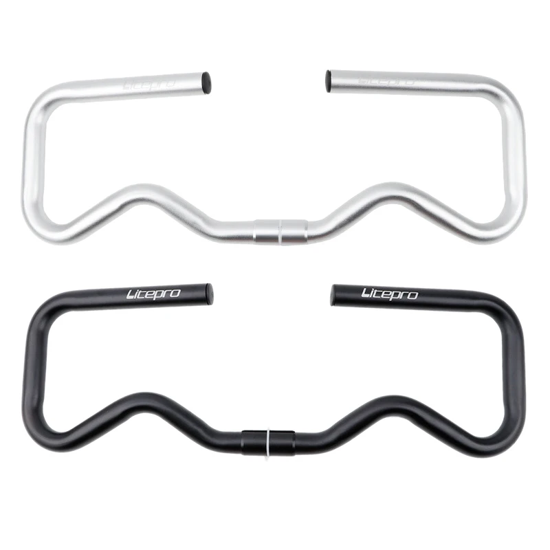 Litepro 490mm Ultralight Folding Bicycle Butterfly Handlebar Aluminum