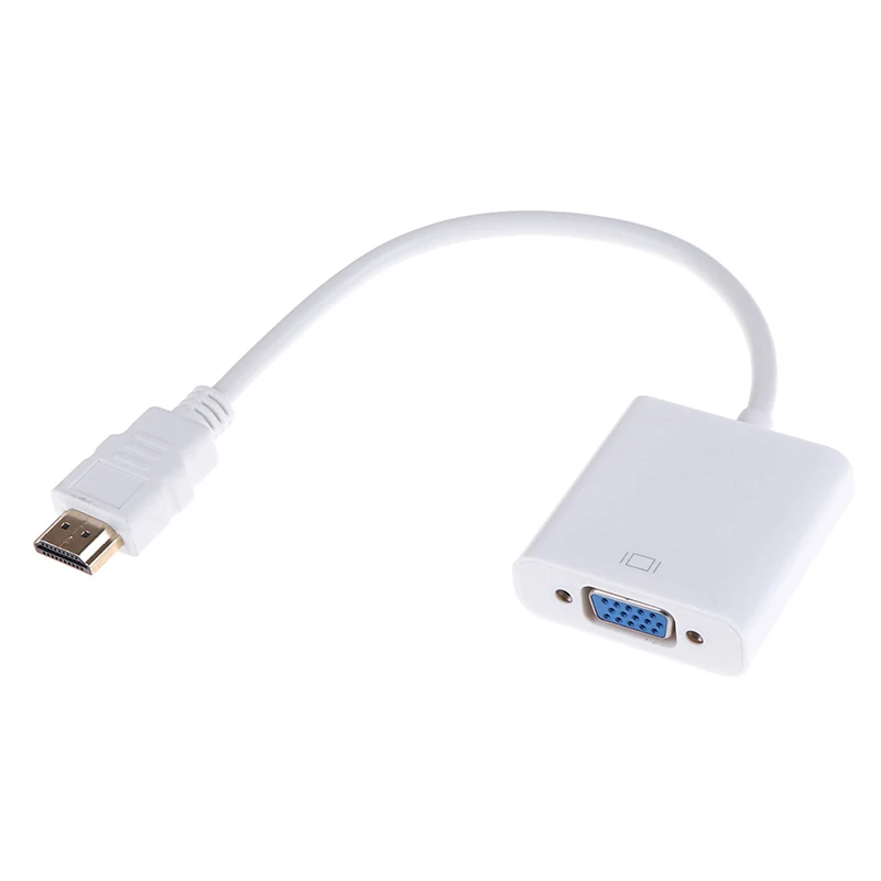 HDMI к VGA адаптер 1080P цифро-аналоговый преобразователь кабель для Xbox PS4 ПК ноутбук ТВ коробка к проектору Displayer HD tv