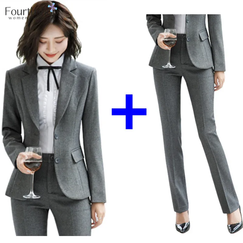 women's plus formal pant suits