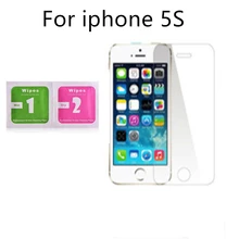 1 шт Защита экрана для iPhone 5S защитное стекло из закаленного стекла для iPhone 5S защитная Пленка чехол