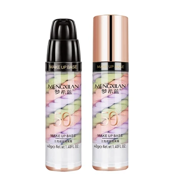 

40g Face Base Foundation Cosmetics Moisturizing Professional Natural Oil Control Smoothing Makeup Primer Travelling Three-color