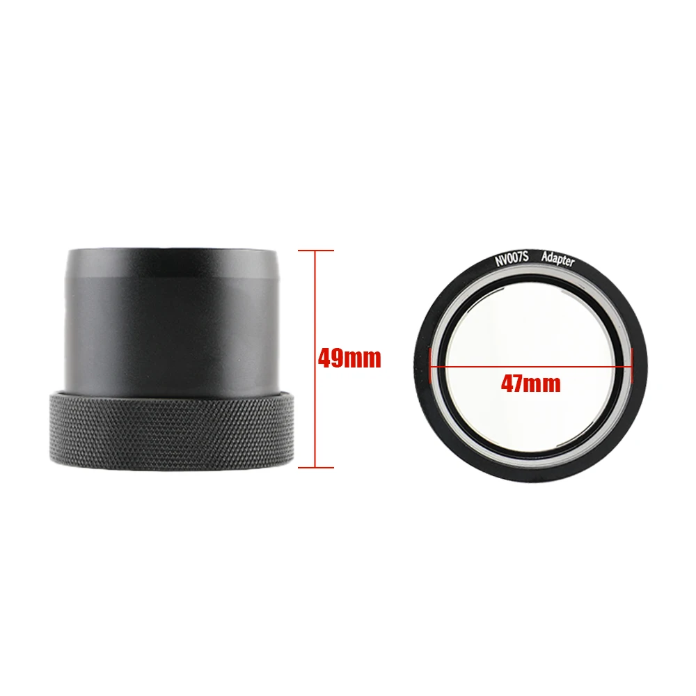 38-47mm Fast Bracket Sleeve Universal Adapter Bayonet for PARD NV007S Night Vision Scope Camera Standard Mount