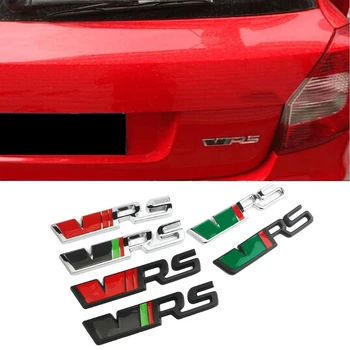 

Alloy Car Sticker Rear Trunk Emblem for Skoda VRS Logo Kodiaq Karoq 2 A7 Tour RS Superb Octavia Yeti Fabia 1 Rapid Accessories