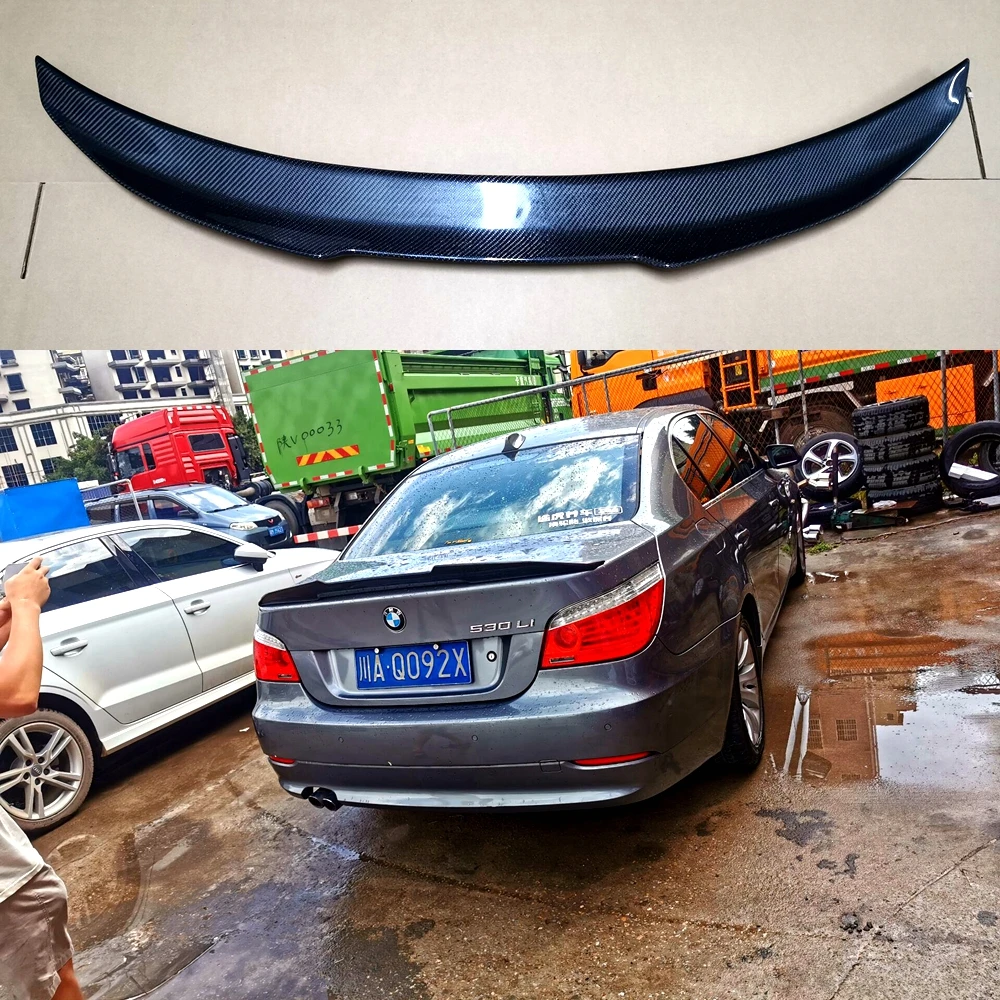 Для E60 M5 автомобиль спойлер заднего багажника крыла для BMW 5 серия 2004 - 2009