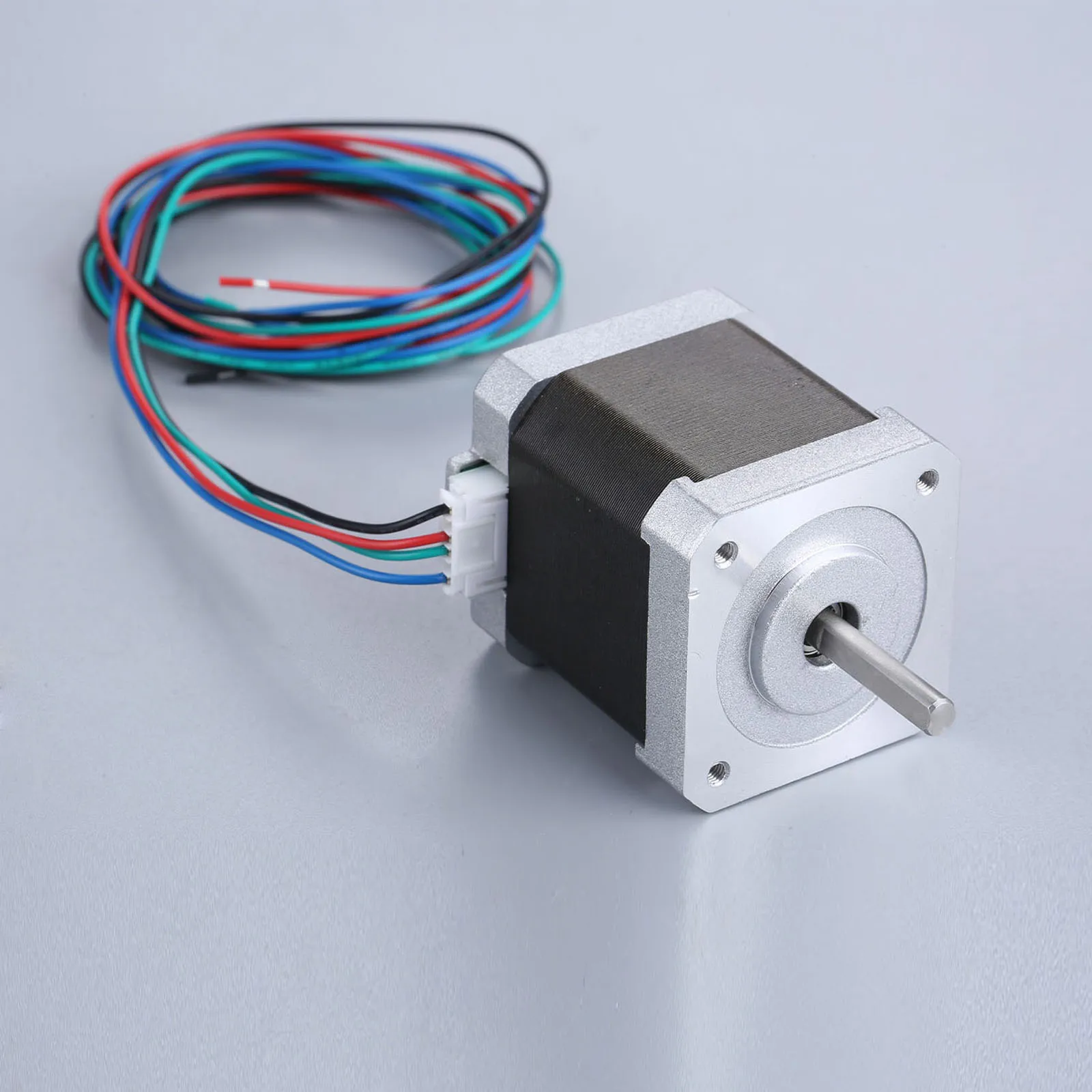 

Nema 17 Stepper Motor 34mm 2200g.cm 0.9 Degree 1.33A Hybird Stepper Motor 4 leads For 3D Printers CNC
