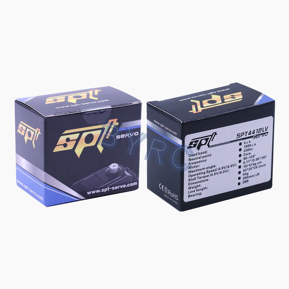 SPT 4412LV 12 кг большой крутящий момент металлическая Шестерня Стандартный цифровой