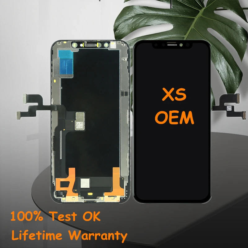 

iSmart Part OLED LCD For iPhone XS Screen LCD Display 3D Touch With Digitizer Replacement Assembly Parts OEM ZY