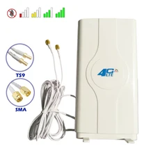 4G антенна с высоким коэффициентом усиления 30dBi MIMO антенна Dual SMA TS9 Разъем 3g 4G USB WiFi усилитель сигнала для Мобильная точка доступа Модем