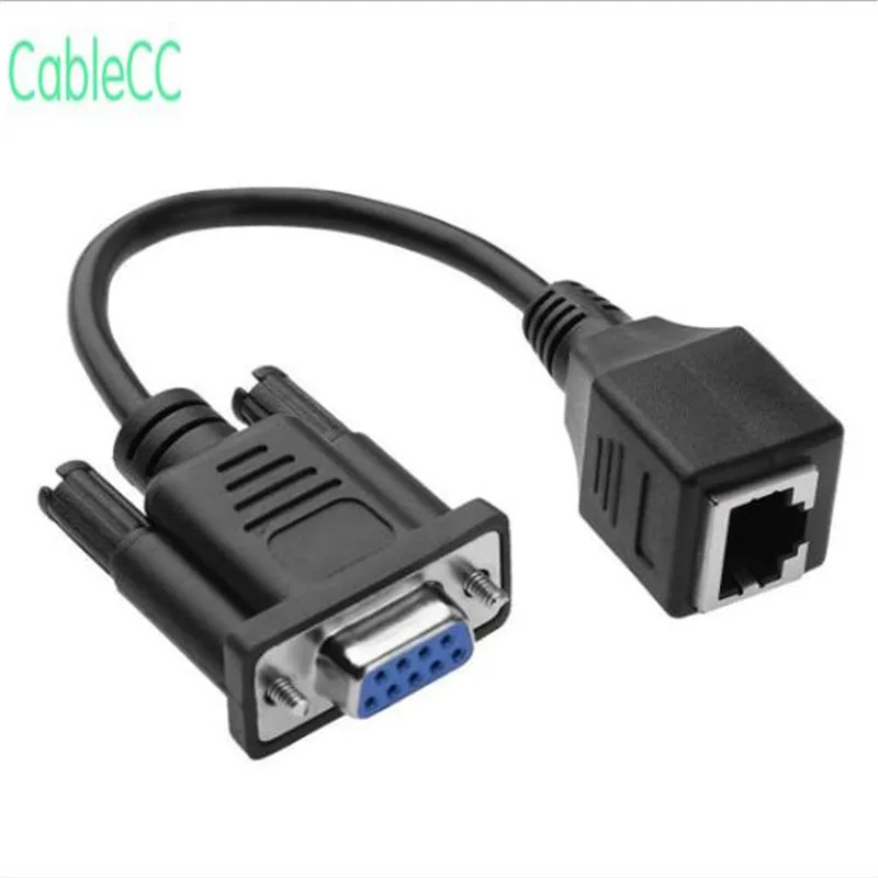Кабель-удлинитель DB9 Папа/мама к мама RJ45 | Компьютеры и офис