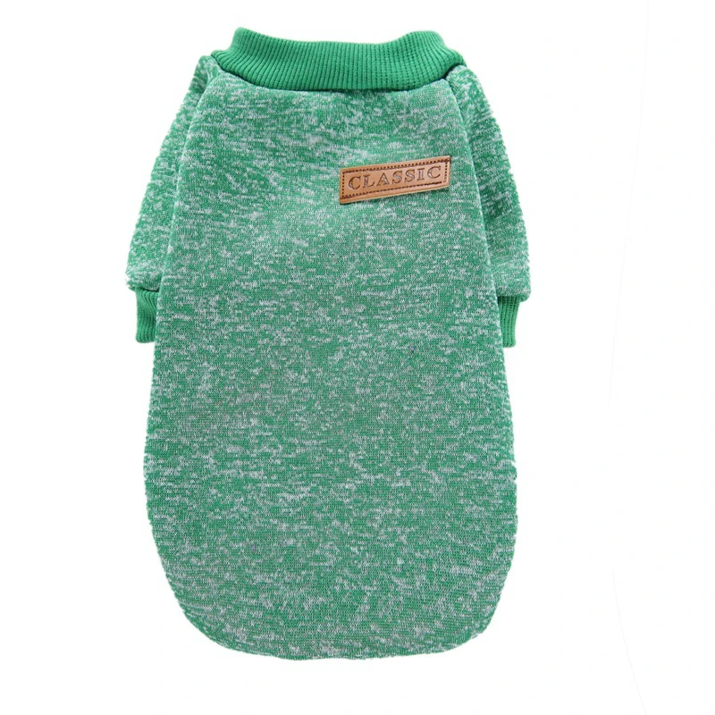 Color 13 XS-2XL, зимняя теплая одежда для собак, куртка для щенков, кошек, пальто, Мягкие Рубашки для собак, костюмы для питомцев, плюшевый свитер для чихуахуа, йоркца, 10 цветов - Цвет: Color 13