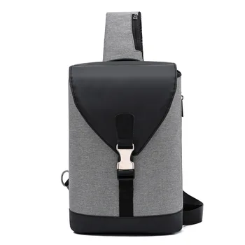 

Male USB Charging Shoulder Bags New Crossbody Bags Men Anti Theft Chest Bag School Summer Short Trip Messengers Bag