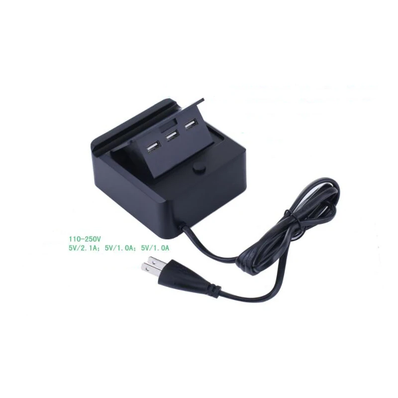 Универсальный 3 usb порта Смарт США/ЕС-разъем, для поездок AC гнездо адаптера питания настенное зарядное устройство для сотового телефона