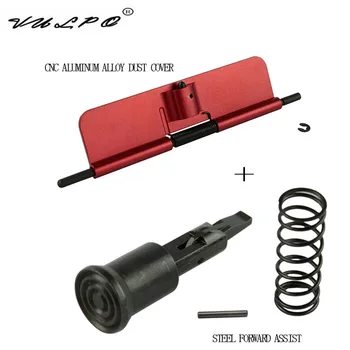 

VULPO Tactical CNC Aluminum alloy dust cover or steel dust cover&steel forward assist Kits for WA M4 / M16/AR15 GBB Airsoft