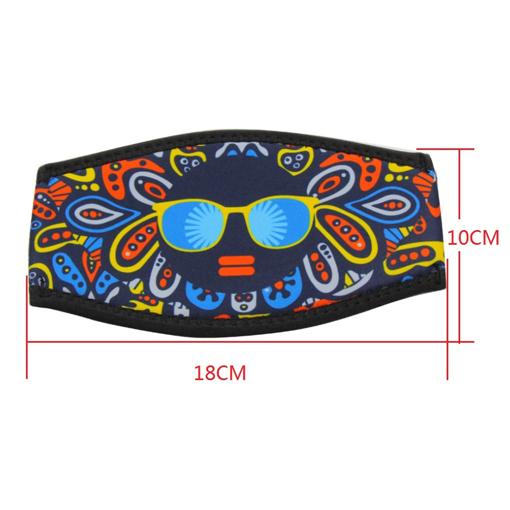 Padded Scuba Diving Mask Strap Cover Wrapper 18x10cm Neoprene Wrap Sleeve Scuba Diving Mask Strap Cover Padded Scuba Diving Mask Strap Cover Wrapper 18x10cm Neoprene Wrap Sleeve Scuba Diving Mask Strap Cover