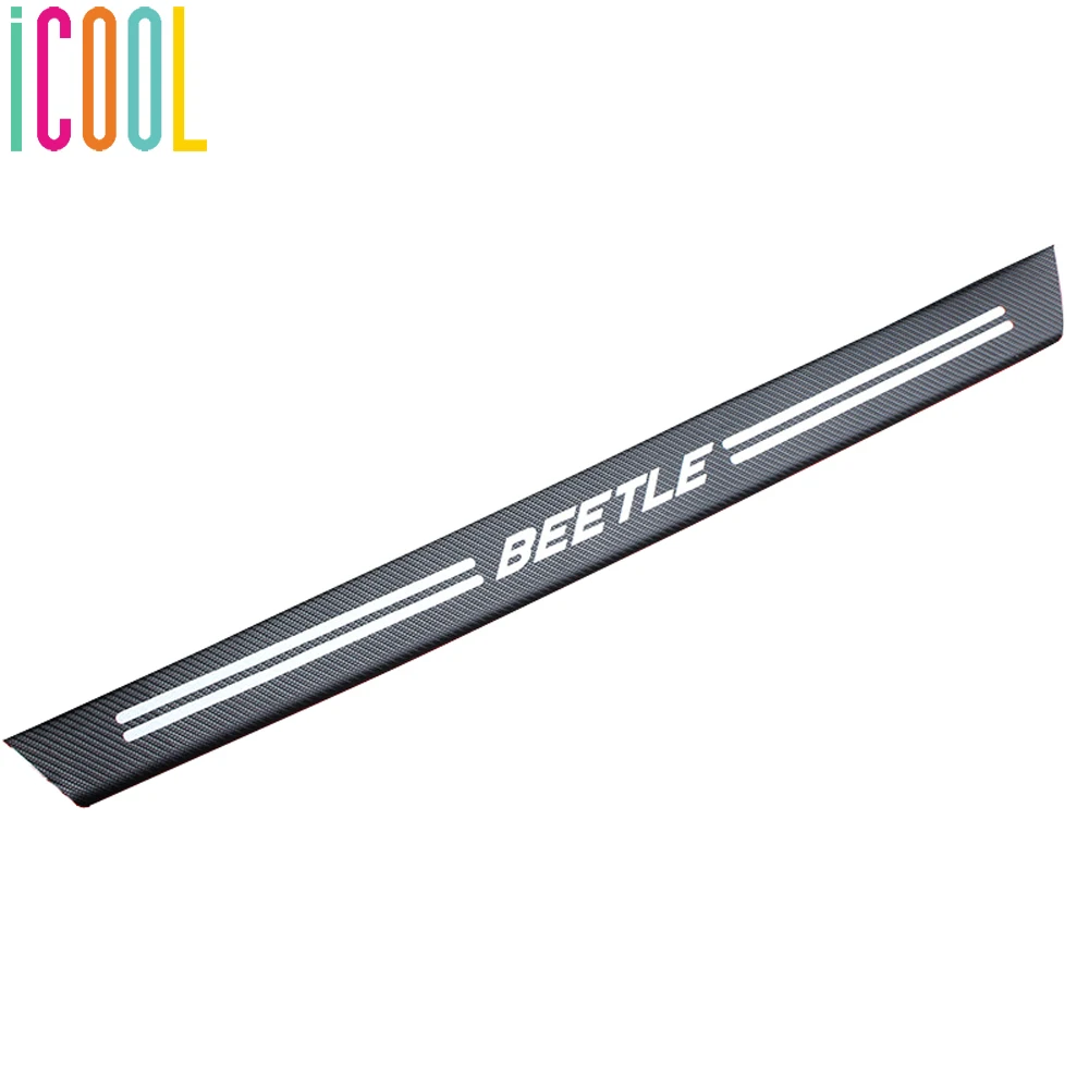 

Door Sill Protector Sticker Threshold Scuff Plate External Welcome Pedal Cover 2Pcs For VW Beetle 2013 - 2020 Car Accessories