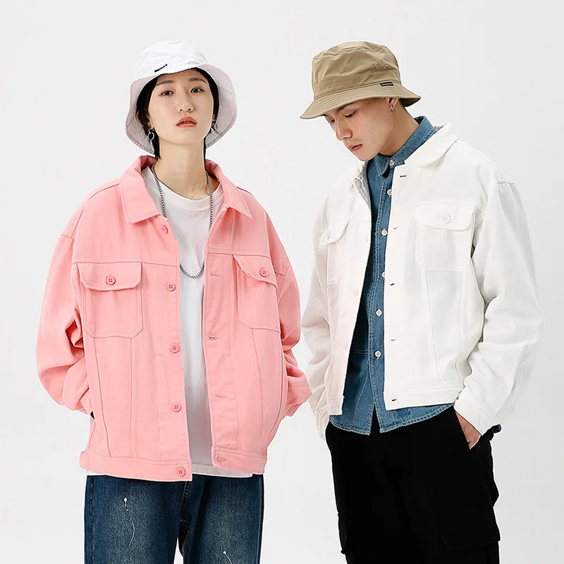 

Wu Airlines 2020 Origional Spring Clothing New Japanese-style Multi-pockets Fold-down Collar Workwear Coach Jacket Men's Trend K